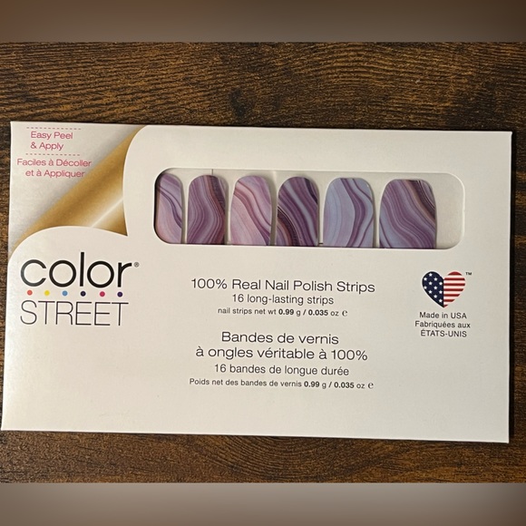 Color Street Makeup Ultraviolet Agate Color Street Nails New Never